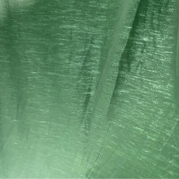 ABLE Meghan Drapey V-Neck shirt Green Balsam - Picture 7 of 8